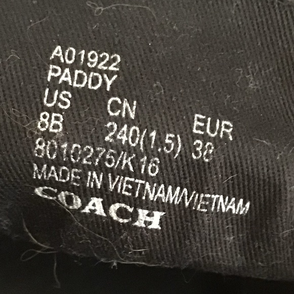 Coach- Paddy Signa. Logo Sneakers - Picture 7 of 14